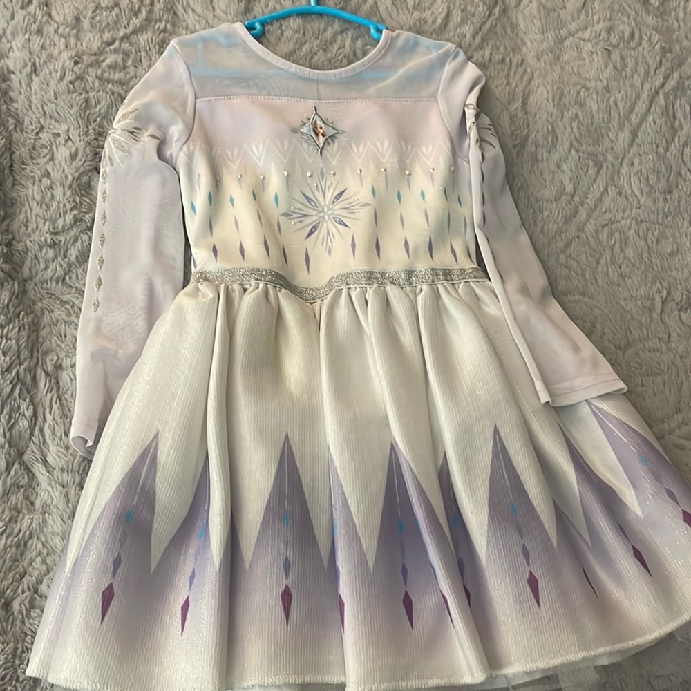 Elsa frozen dress size 4/5